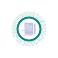 Code, coding, file, programming, script Glyph Icon. Vector isolated illustration Royalty Free Stock Photo