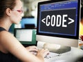 Code Coding Programming Technology Technical Concept