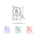 code of credo icon. Elements in multi colored icons for mobile concept and web apps. Icons for website design and development, app