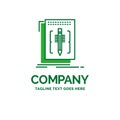 Code, edit, editor, language, program Flat Business Logo templat