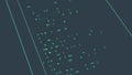 Code interface design, software programming and digital technology interface vector design Generative AI Royalty Free Stock Photo