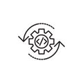 Code optimization icon Royalty Free Stock Photo
