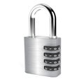 Code padlock. 3d rendering illustration isolated