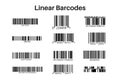Code stickers on isolated background. Code sample
