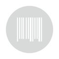 Code glyph flat vector icon Royalty Free Stock Photo