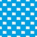 Code window pattern seamless blue