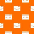 Code window pattern seamless