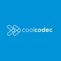 Codec vector logo. Video logo. Media logo Royalty Free Stock Photo