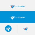 Codec vector logo. Video logo. Media logo