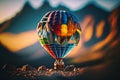 -coded, soaring high Whimsical Balloon Journey: Stunning Bokeh & Unreal Engine 5