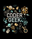 Coder geek graphic