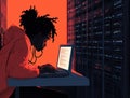 Coder at Night