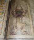 Codex gigas also called Devil's bible Royalty Free Stock Photo