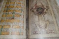 Codex gigas also called Devil's bible Royalty Free Stock Photo