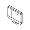 coding code geek isometric icon vector illustration Royalty Free Stock Photo