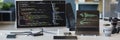 Coding Environment Showing Code on Multiple Devices Royalty Free Stock Photo