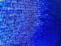 Coding programmer abstract background. Abstract screen of web developer. Developing programming binary code. Abstract Royalty Free Stock Photo