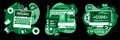 Coding, Programming, Scripting and Development Concept Banners