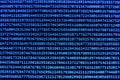 Coding programming source code screen. Royalty Free Stock Photo