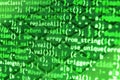 Coding programming source code screen. Royalty Free Stock Photo