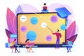 Coding workshop concept vector illustration Royalty Free Stock Photo