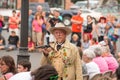 CODY - USA - AUGUST 21, 2012 - Buffalo Bill gunfight at Irma Hotel Royalty Free Stock Photo