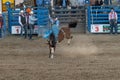 CODY, WYOMING - JUNE 29, 2018: Cody Stampede Park arena. Cody is the Rodeo Capitol of the World. 2018 marks 80th anniversary of Royalty Free Stock Photo