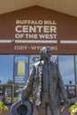 Statue of Buffalo Bill at The Buffalo Bill Center of the West Museum in Cody, Wyoming