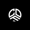 COF letter logo design on white background. COF creative initials letter logo concept. COF letter design