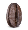 Coffe bean isolated on white clipping path