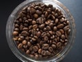 Coffe beans & jar