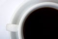 Coffe cup with clipping paths Royalty Free Stock Photo