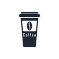 Coffe cup icon Royalty Free Stock Photo