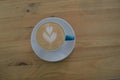 Coffe latte art