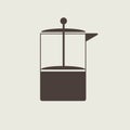 Coffe press vector