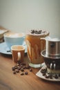 Coffe time  stayathome Royalty Free Stock Photo