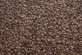 Coffee background, roasted beans texture Royalty Free Stock Photo