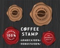 Coffee badge banner design