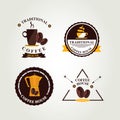 Coffee badge,label, icon menu.