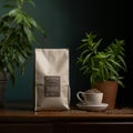 The coffee bag Royalty Free Stock Photo