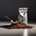 The coffee bag Royalty Free Stock Photo