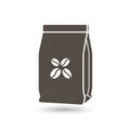 Coffee Bag Icon - Simple Vector Illustration Royalty Free Stock Photo
