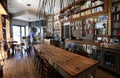 Coffee bar and bookcase in Rome