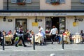 Coffee bar in Rome Royalty Free Stock Photo