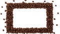 Coffee Bean Frame Royalty Free Stock Photo