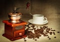 Coffee bean grinder Royalty Free Stock Photo