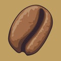 Coffee bean icon