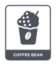 coffee bean icon in trendy design style. coffee bean icon isolated on white background. coffee bean vector icon simple and modern Royalty Free Stock Photo