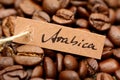 Coffee beans, Arabica Royalty Free Stock Photo