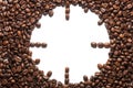 Coffee beans as a clock